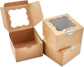 img 2 attached to JOERSH 50 Pack Eco-Friendly Handmade Paperboard Packaging: Sustainable and Practical Solutions