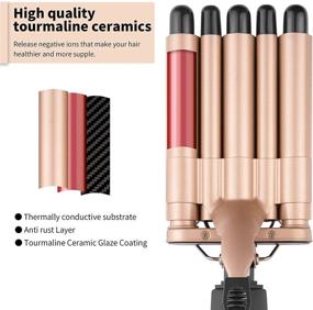 img 3 attached to 🔥 Versatile and Adjustable Dual Voltage Heat Resistant Hairstyling Tool