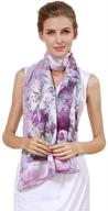 🦋 mulberry charmeuse butterfly ladies' accessories: women's scarves, wraps, and more logo