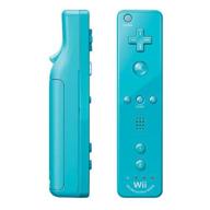 nintendo wii remote plus in vibrant blue - enhanced motion control for immersive gaming experience logo