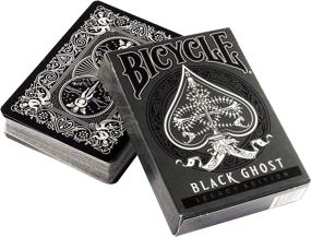 img 4 attached to 🃏 Enhance Your Card Game Skills with Ellusionist Bicycle Black Ghost Playing Cards - Perfect for Magic Tricks, Games and More - Unbeatable Smooth Finish