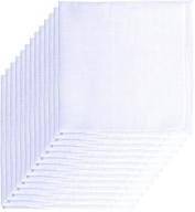 van heusen pack handkerchiefs white logo