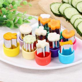 img 1 attached to Формы для резки овощей "Cookie Cutters" для кухни и столовой