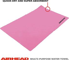 img 3 attached to Airhead Quick Dry Towel: Perfect for Beach, Swimming, Boating, and More!