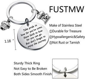 img 2 attached to 🎂 FUSTMW Baker Keychain: Inspiring Culinary Keepsake Gift to Celebrate Milestones in Baking Journey