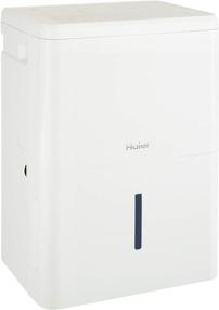img 1 attached to 🌬 H aier Portable Dehumidifier - 20 Pint - Ideal for Bedroom, Basement & Garage - Perfect for High Humidity Areas - Empty Bucket Alarm, Clean Filter Alert & LED Digital Controls - White