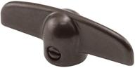 🔧 prime-line h 3625 t handle crank, 3/8-inch bore, bronze - pack of 2: streamline your window operations! logo
