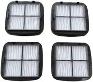 4-pack ez spares replacement filters for bissell cleanview hand vac - hepa filters for cleanview vacuums, hand vac auto-mate - fits part numbers 2037416 and 2031432 97d5 логотип