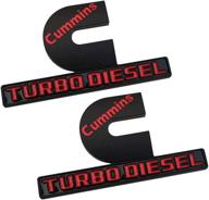 cummins diesel emblems compatible nameplate logo