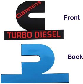 img 2 attached to Cummins Diesel Emblems Compatible Nameplate