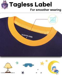 img 3 attached to Excavator Pajamas: Stylish and Comfortable Sleepwear for Toddler Boys