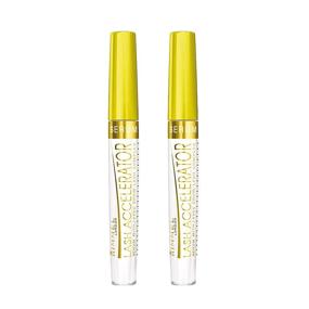 img 2 attached to Rimmel Lash Accelerator Serum - Clear, Pack of 2 (22ml in Total)