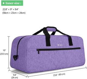 img 1 attached to 🚗 Yarwo Carrying Case: Purple Craft Tote Bag for Cricut, Silhouette & Die-Cut Machines – Travel Organizer with Pockets for Tools & Supplies