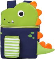 🦕 dinosaur-themed toddler backpack for kindergarten school: a fun & functional choice logo