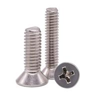 🔩 stainless bright phillips machine screws logo