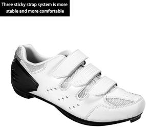 img 3 attached to Versatile Unisex Bike Shoes: Perfect for Riding, Cycling, Indoor Training, and Peloton, Compatible with Shimano SPD & Look Delta Pedals – Road & Mountain Bike Shoe Options