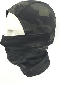 img 4 attached to H-World Shopping Tactical Outdoor Camouflage Hood Ninja Balaclava Full Face Head Mask (Available in 4 Colors)