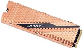 img 3 attached to GIGABYTE AORUS NVMe Gen4 M.2 1TB Gaming SSD: High Performance PCI-Express 4.0 with Copper Heat Spreader, Toshiba 3D NAND & DDR Cache Buffer