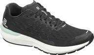 salomon sonic balance black white men's shoes logo