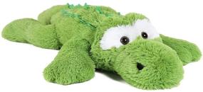 img 4 attached to Tezituor Alligator Stuffed Animal 🐊 Plush Toy: 28-inch Crocodile Hugging Pillow