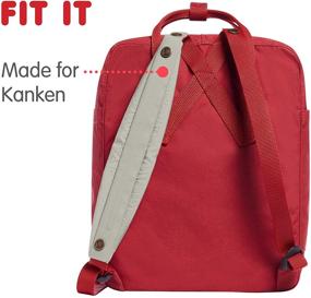 img 3 attached to Fjallraven Kanken Shoulder Backpacks Black Backpacks