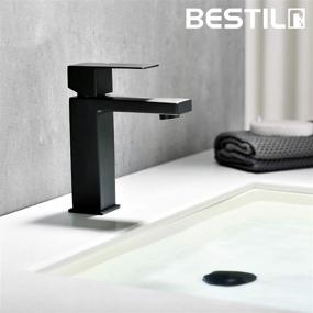 img 3 attached to 💎 Effortless Elegance: BESTILL Single Handle Bathroom Faucet – A Complete Set"