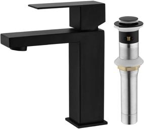 img 4 attached to 💎 Effortless Elegance: BESTILL Single Handle Bathroom Faucet – A Complete Set"