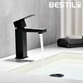 img 2 attached to 💎 Effortless Elegance: BESTILL Single Handle Bathroom Faucet – A Complete Set"