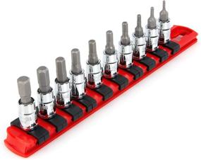 img 4 attached to TEKTON 10 Piece Drive Socket Set (Model: SHB90102)