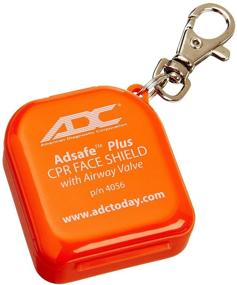 img 1 attached to 🍊 Orange Adsafe Shield Keychain - Single-Use