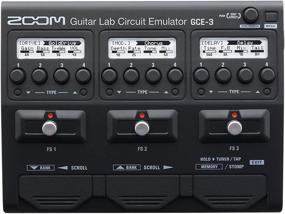 img 4 attached to 🎸 Эмулятор цепей для гитары Zoom GCE-3: USB аудио-интерфейс для эмуляции процессоров эффектов Zoom с помощью программного обеспечения Guitar Lab