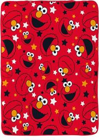 img 3 attached to 🧸 Sesame Street Elmo Plush Pillow and 40x50 Inch Throw Blanket - Kids Super Soft 2 Piece Nogginz Set (Official Sesame Street Product)– Enhanced SEO