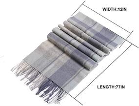 img 3 attached to WAMSOFT Scarves Cashmere Quality Outdoor Women's Accessories and Scarves & Wraps