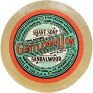 gentleman jon sandalwood glycerine 2 25oz logo