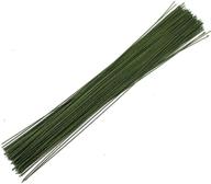 🌿 dark green stem wire floral wire 14inch 26 gauge - 200 pcs/pack: high-quality floral crafts wire logo