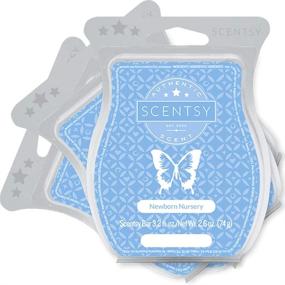 img 1 attached to 🕯️ Свечка-масло для ароматической лампы "Scentsy Newborn Nursery" без фитиля, восковые блоки 3.2 унции - набор из 3 штук