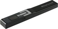 📸 iriscan book 5 wifi wand portable scanner - ultra fast sheet fed scanner with lithium battery, scan to pdf/word/excel/jpg with a single click, full ocr support for 138 languages, sd card compatibility, pc-free operation - black-458947 logo