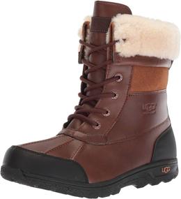 img 4 attached to Детские ботинки и обувь UGG Baby Butte Black для мальчиков-малышей.