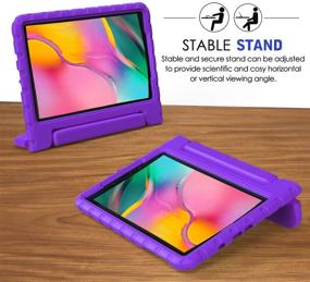 img 1 attached to BMOUO Kids Case For Samsung Galaxy Tab A 10 Tablet Accessories