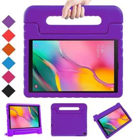 img 4 attached to BMOUO Kids Case For Samsung Galaxy Tab A 10 Tablet Accessories