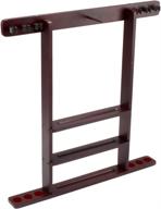 🎱 gse games & sports expert billiard pool cue stick wall mount rack - available in 3 color options логотип