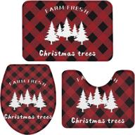 christmas bathroom decorations absorbent u shaped home decor logo