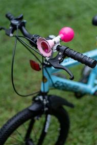 img 1 attached to 🚲 Kids Bike Horn Children Bicycle Bell for Girls or Boys - Pink