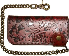 img 3 attached to Lucky 13 Roller Wallet Antique