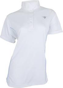 img 1 attached to 👚 TuffRider Kirby Kwik Dry Short Sleeve Show Shirt for Women