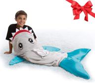 snuggie tails shark уютное одеяло логотип