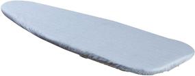 img 4 attached to Набор чехла и подушка для гладильной доски Household Essentials для стола - 100% хлопок, 4 мм волокнистый пад - синий (10 бутылок)