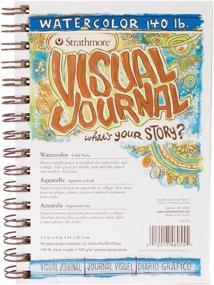 img 1 attached to Strathmore Visual Watercolor Journals Sheets