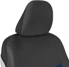 img 2 attached to 🌬️ Enhanced Cooling Gel Car Seat Cover for Front Seats – Faux Leather Seat Cover with Advanced Cooling Gel Pads, Effectively Reduces Heat and Perspiration, Universally Compatible for Car, Truck, Van, SUV