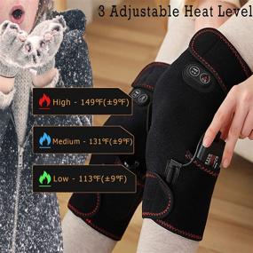 img 1 attached to Heated Knee Wrap Pad Pack